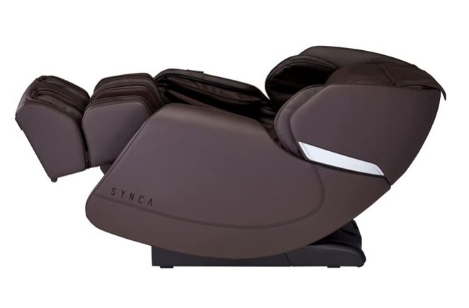 1 left-DEMO UNIT - SYNCA WELLNESS - Hisho - SL Track Heated Deluxe Zero Gravity Massage Chair