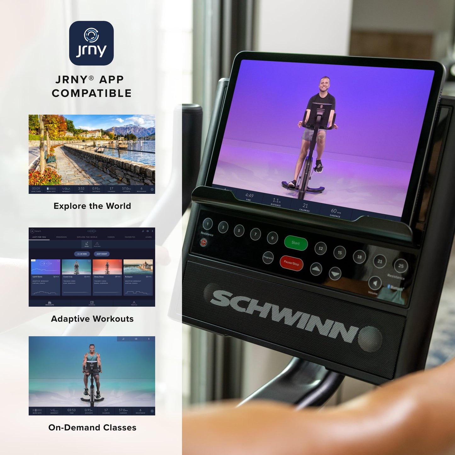 Schwinn 590U Upright Bike