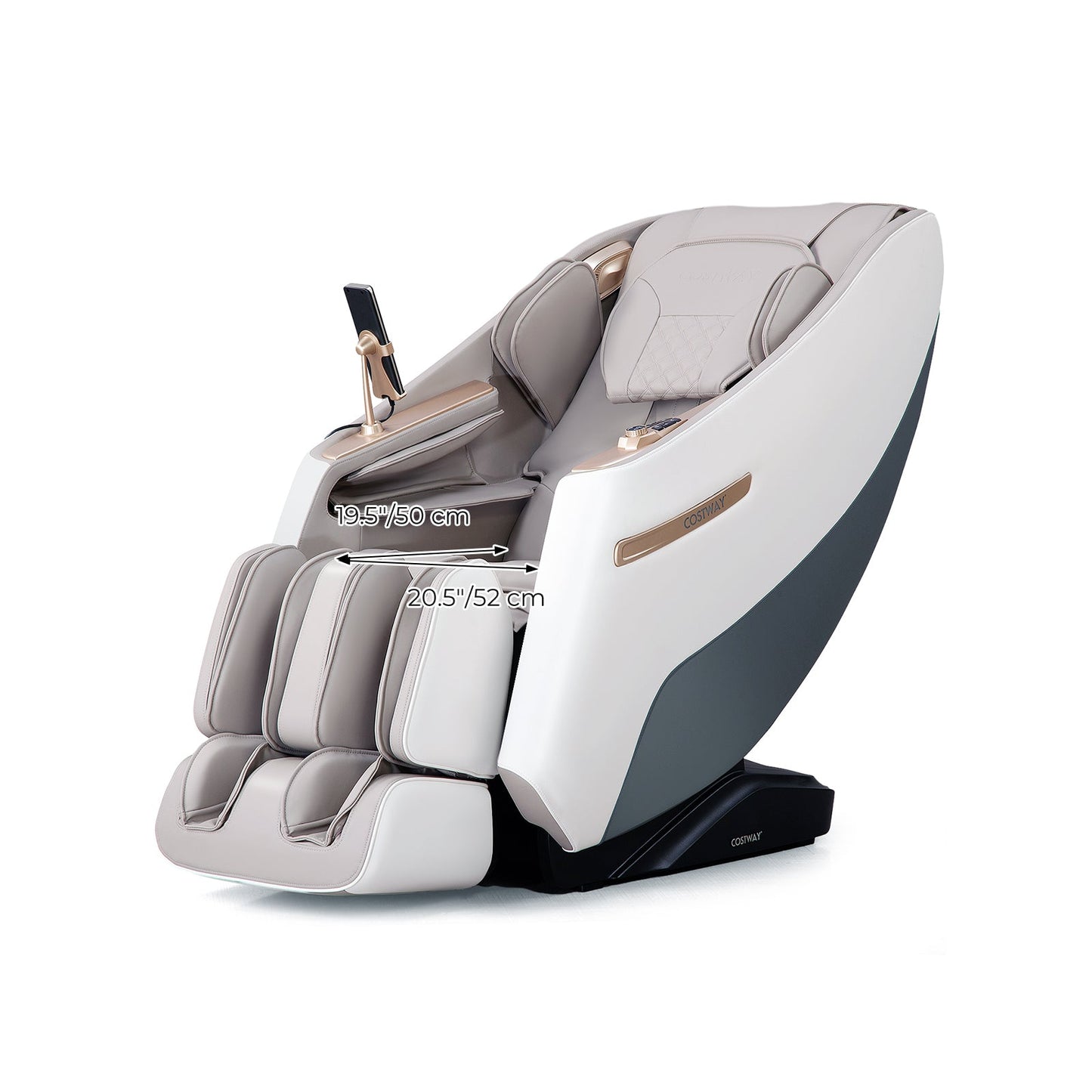 Demo Unit-Costway-2024 Model-3 Level Zero Gravity Full SL Track, Massage Chair With Heat-JL10029WL
