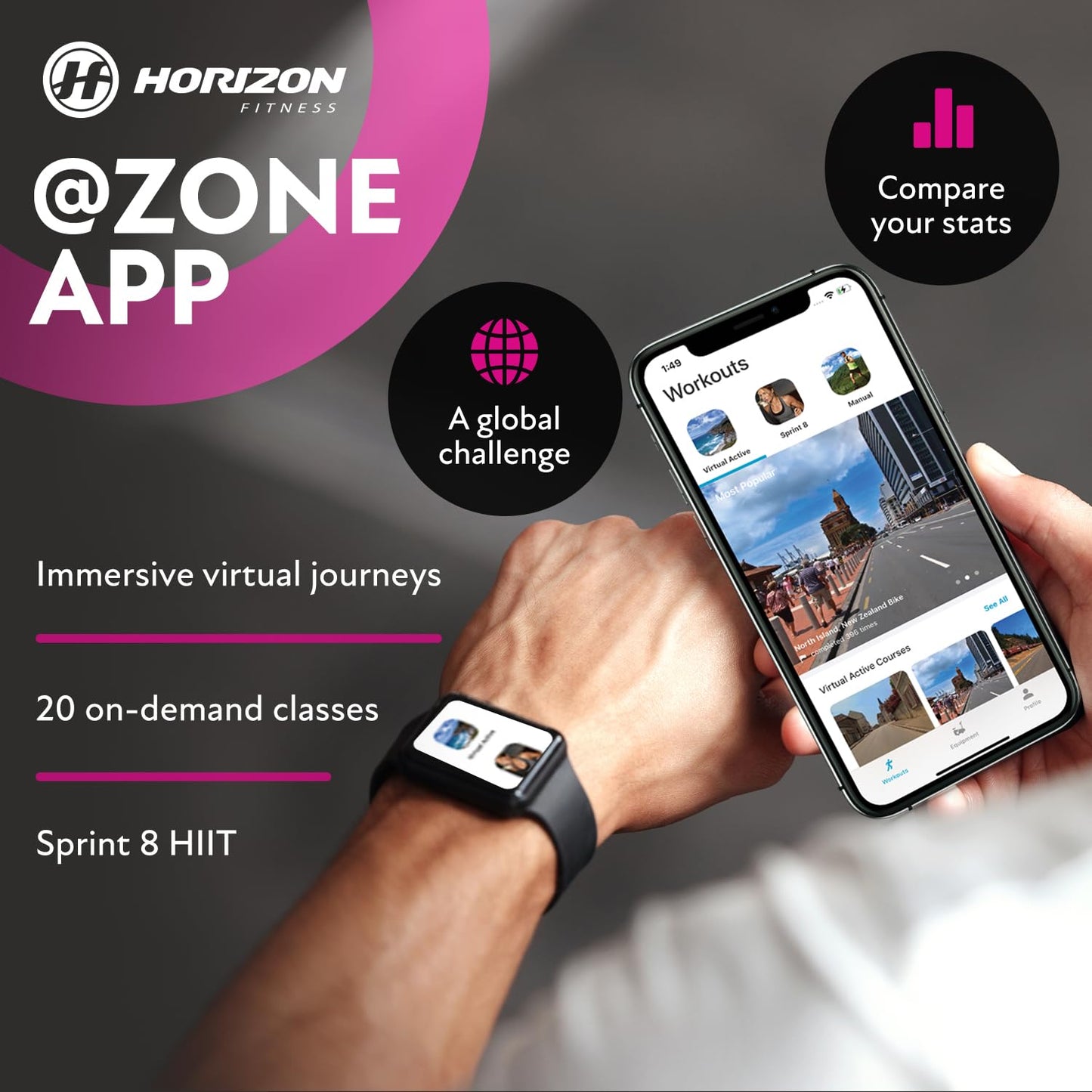 Horizon 5.0IC Indoor cycle