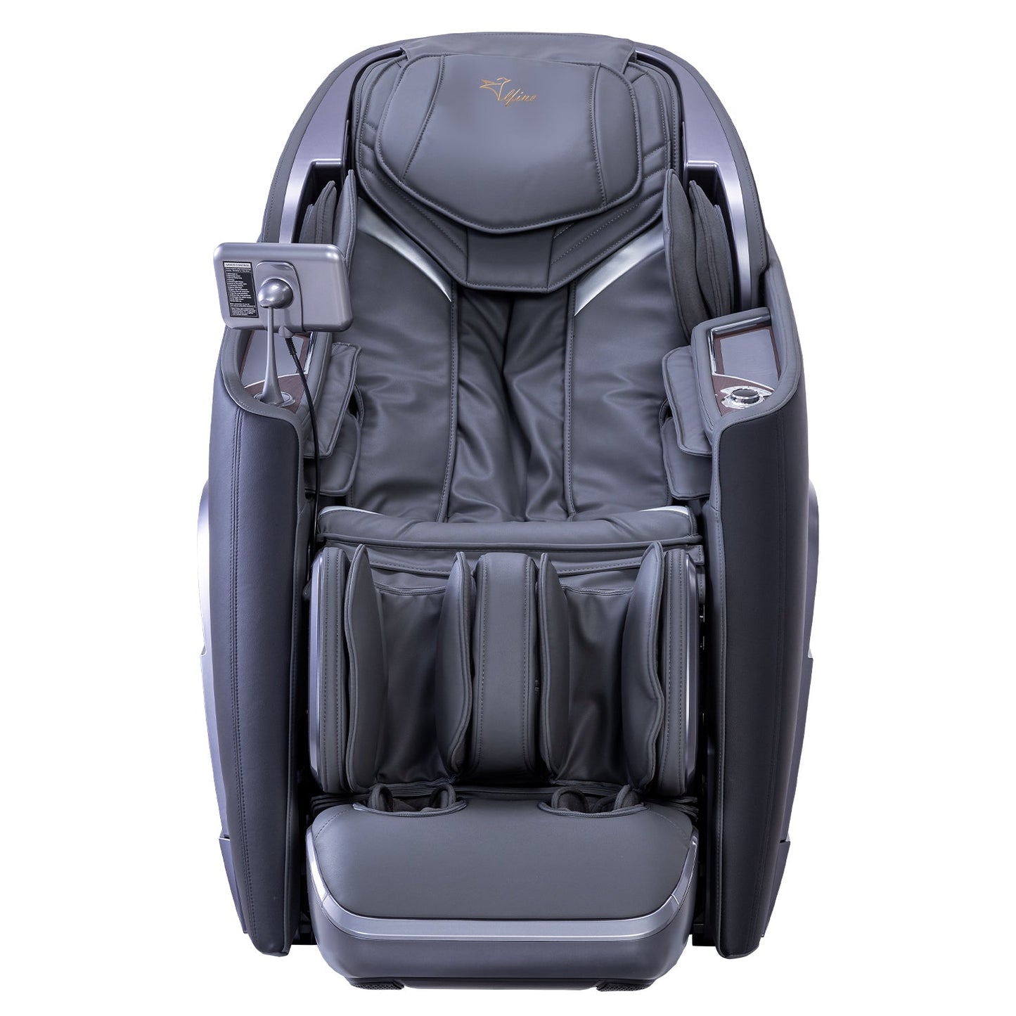 Alfine A710 Pro Spaceship II 4D Massage Chair, Full Body Zero Gravity Recliner with SL Track, Heating, and Robotic Footrest