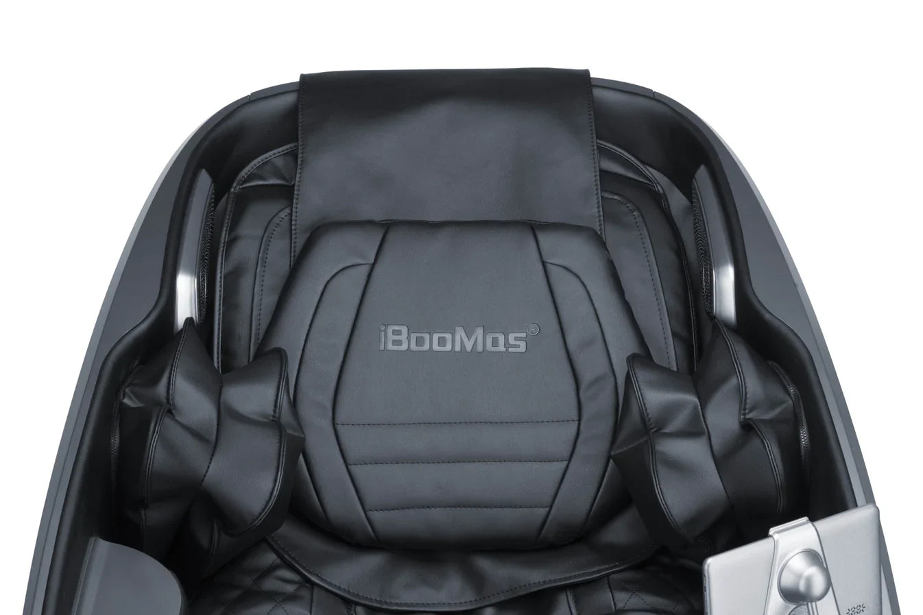 2024 Model-IBoomas 4D Fully Loaded Massage Chair With Calf Spinners Pro, App and Voice Control