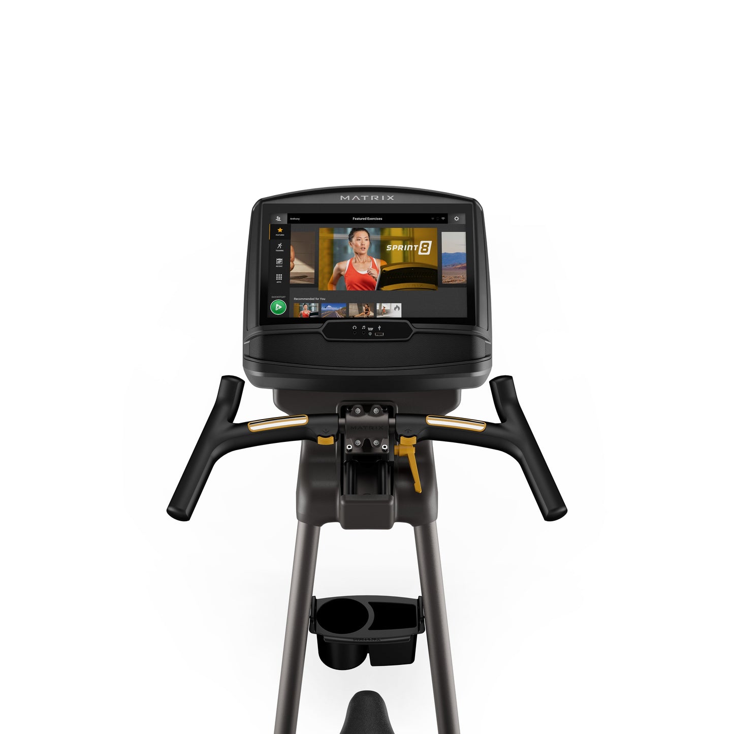 Matrix U50 Upright Cycle with Console Options (XR, XER, XIR, XUR)