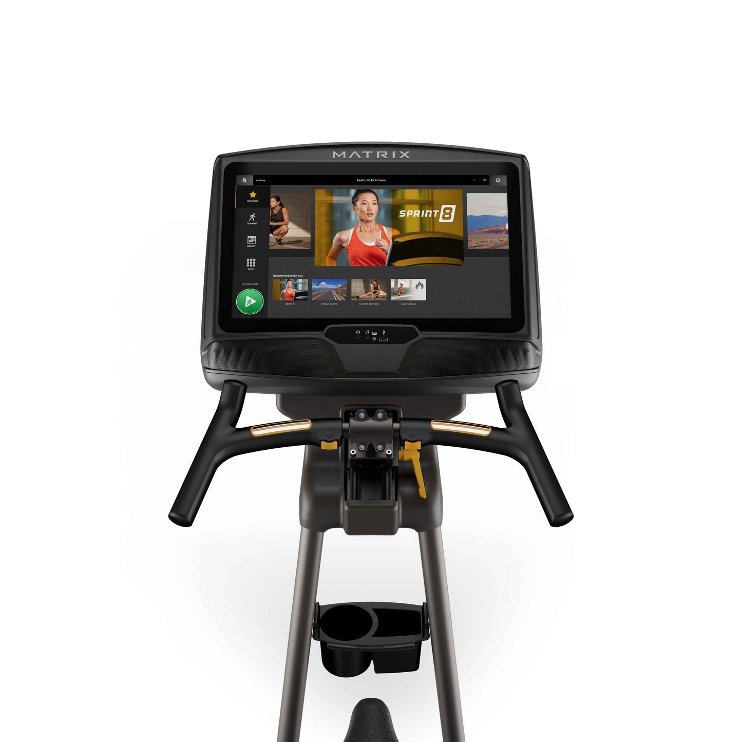 Matrix U50 Upright Cycle with Console Options (XR, XER, XIR, XUR)