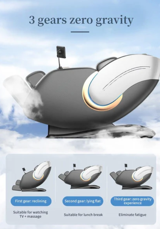 YOUNEED - Deep Tissue Full Body Massage Chair With L Track & Zero Gravity - Smile YN-L80