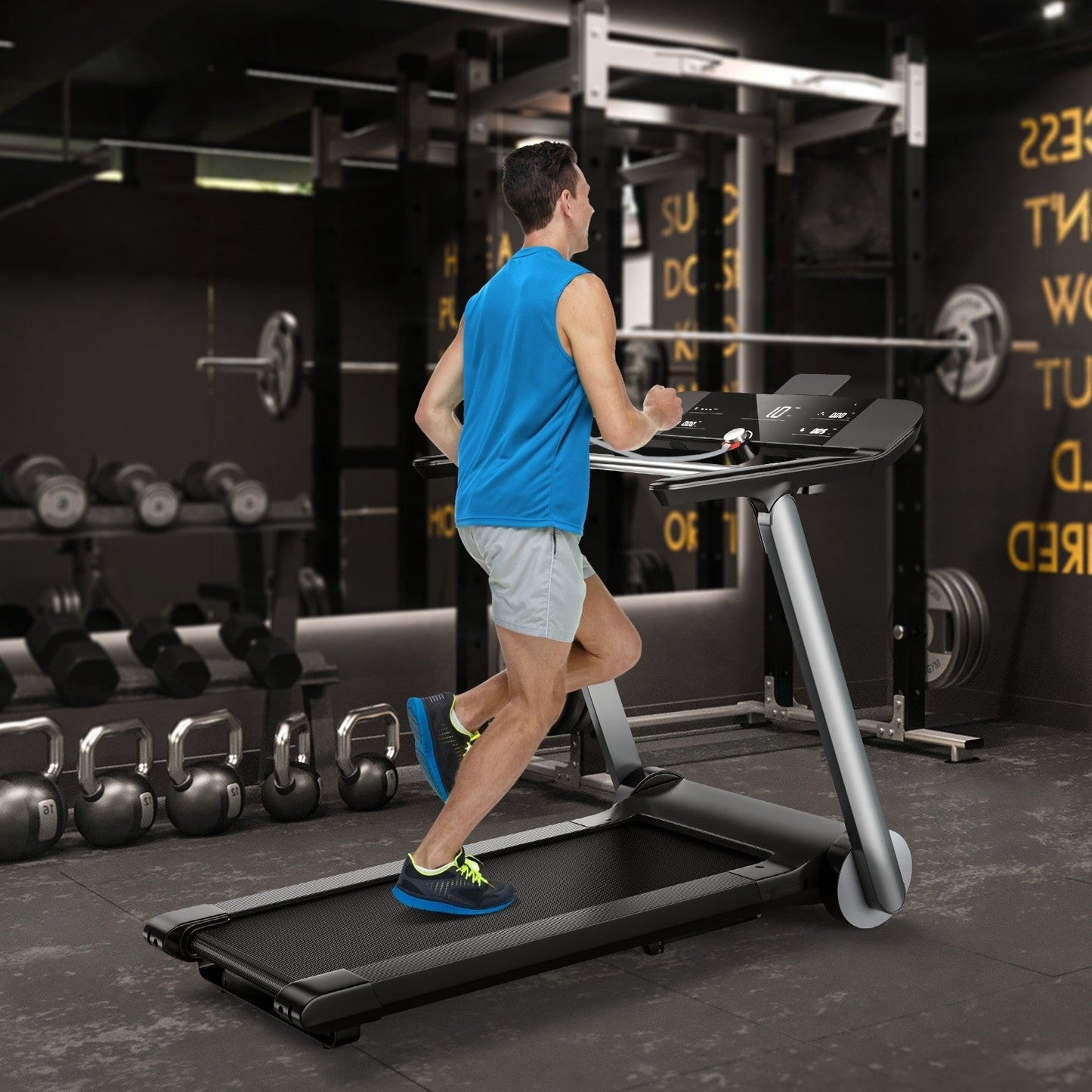COSTWAY - Italian Designed Folding Treadmill for Home