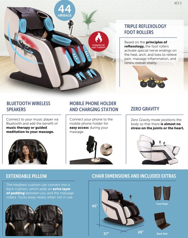 Daiwa - AcuTech Plus Massage Chair