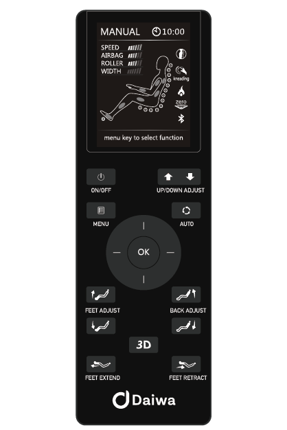 Daiwa Legacy 4 Massage 3D L track