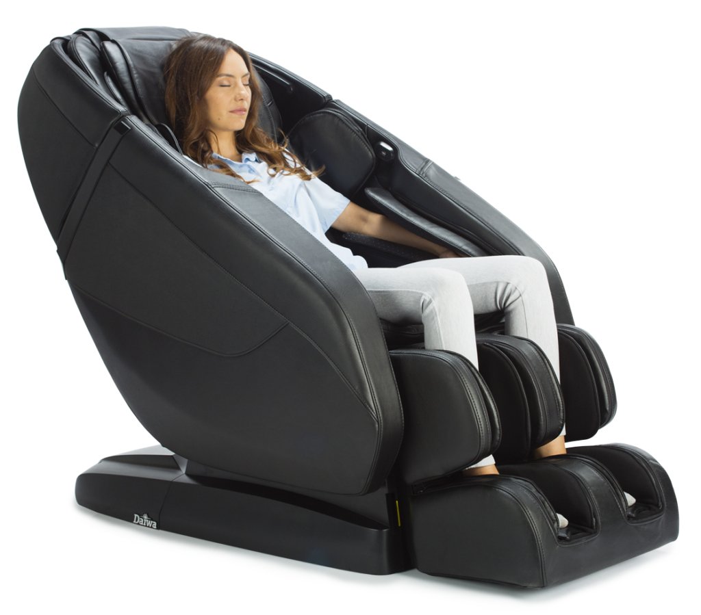 Daiwa Solace with Full L Track, Active Stretch and Foot Rollers Massage Chair