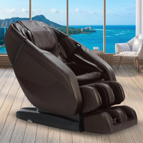 Daiwa Solace with Full L Track, Active Stretch and Foot Rollers Massage Chair