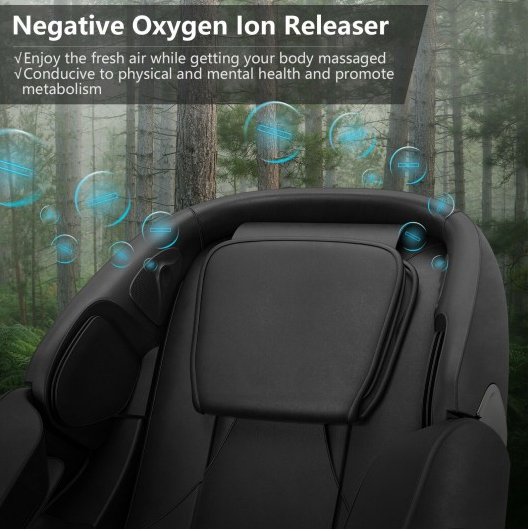 Demo Unit-COSTWAY - JL10009WL - Electric Zero Gravity Heated Massage Chair with SL Track