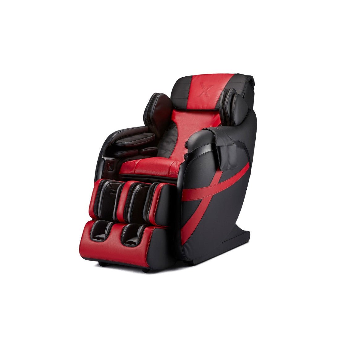 Demo Unit-Red- X-CHAIR - X77 Massage Chair - 4D Roller System, Acupressure Point Locator, L Track