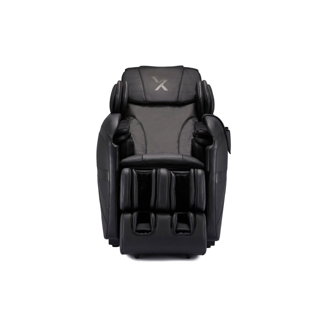Demo Unit-Red- X-CHAIR - X77 Massage Chair - 4D Roller System, Acupressure Point Locator, L Track