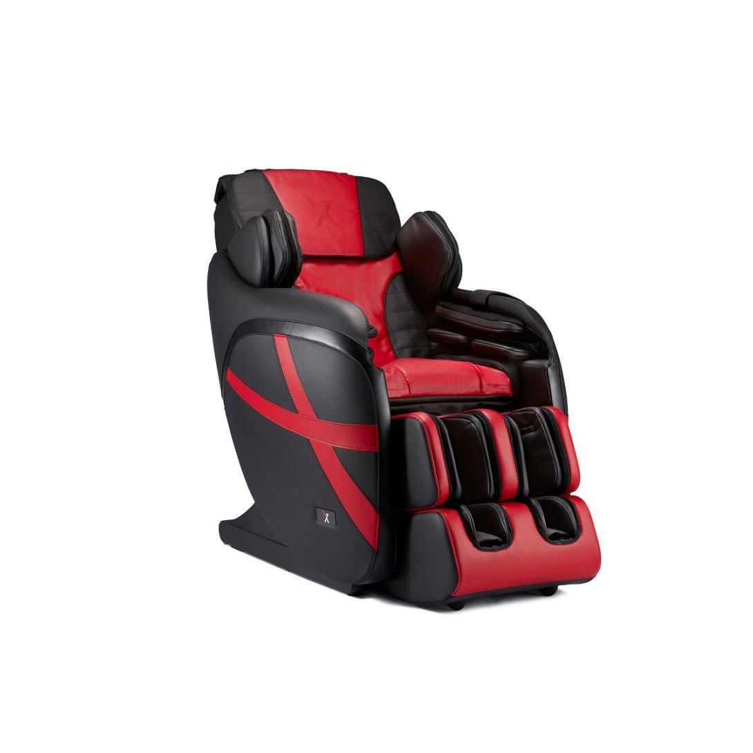 Demo Unit-Red- X-CHAIR - X77 Massage Chair - 4D Roller System, Acupressure Point Locator, L Track - Relaxacare
