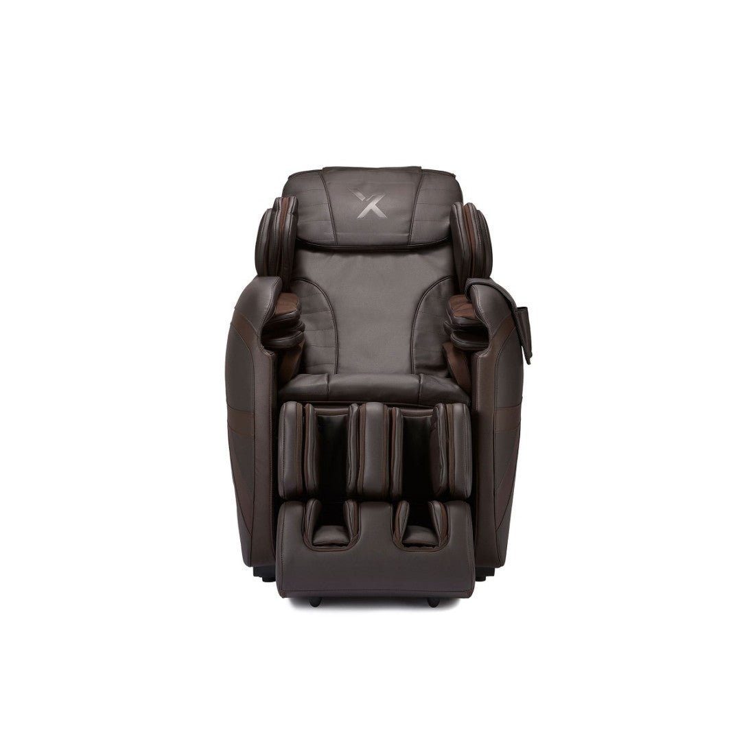 Demo Unit-Red- X-CHAIR - X77 Massage Chair - 4D Roller System, Acupressure Point Locator, L Track