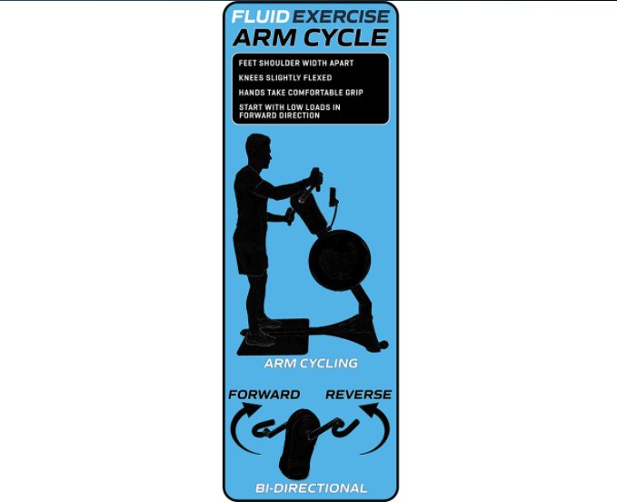First Degree Fitness - E650 Arm Cycle UBE Fluid Exerciser