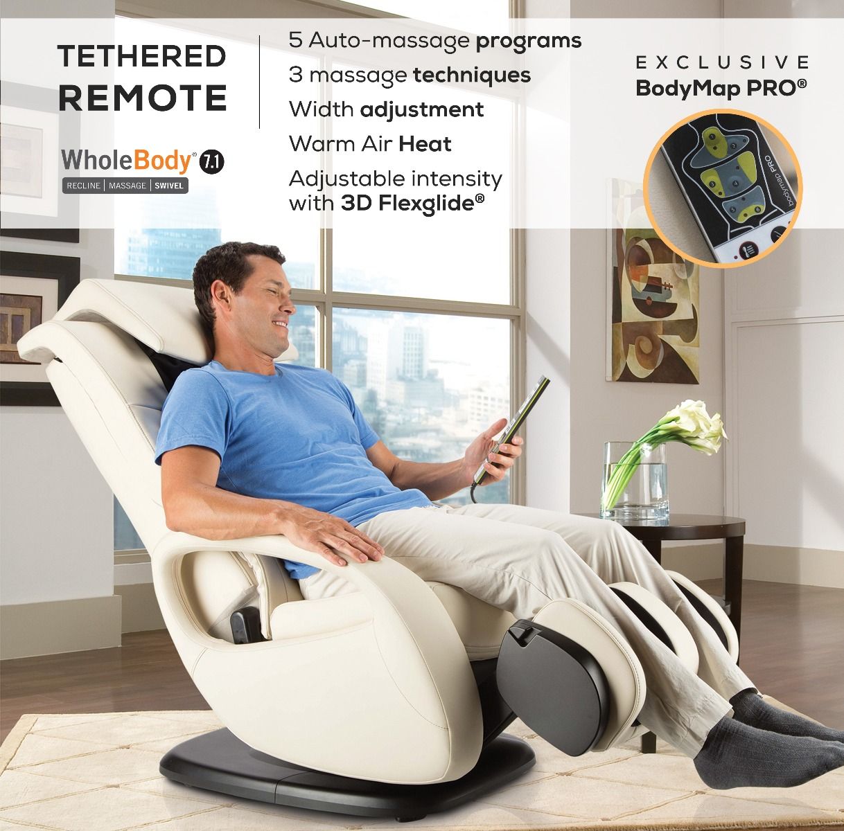Demo Unit - Human Touch-Limited Stock-WholeBody® 7.1 Massage Chair