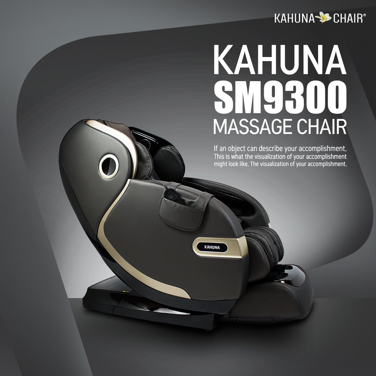 KAHUNA 4D+@ DUAL AIR FLOAT FLEX HSL-TRACK MASSAGE CHAIR WITH INFRARED HEATING SM-9300