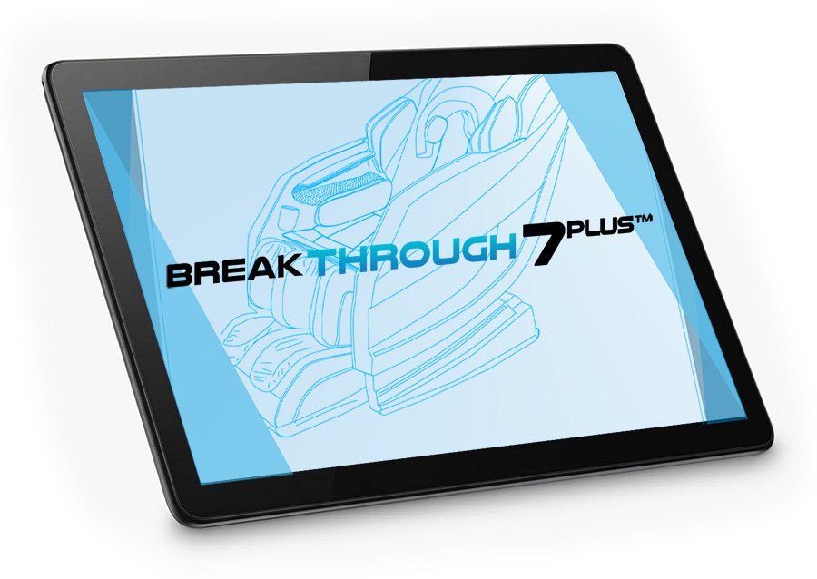 Medical Breakthrough 7Plus Massage Chair with touchscreen tablet