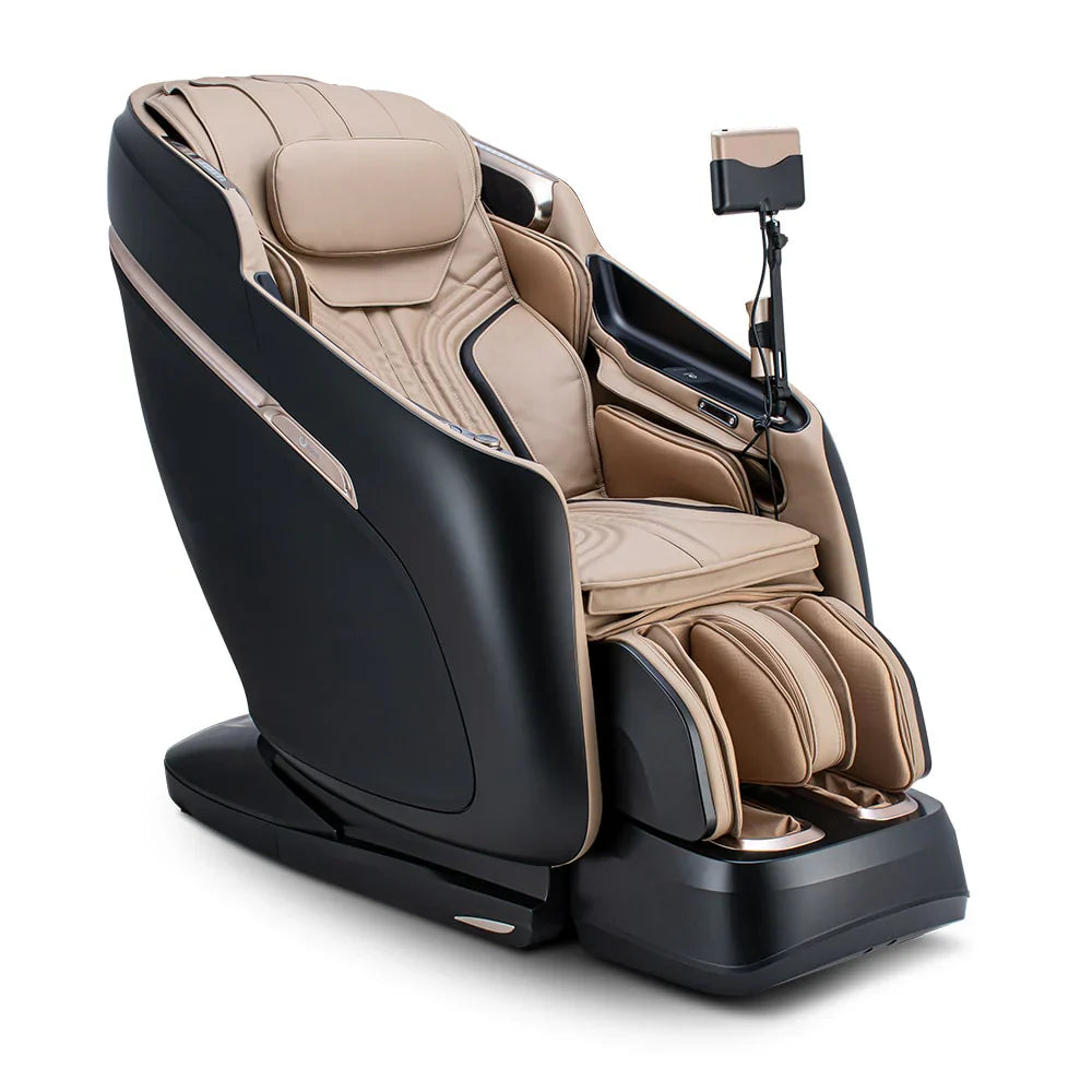 MEGA SALE-Top Rated-Premium Ogawa Masterdrive DUO, 7D Dual Roller System, Calf Magic, Robotic Foot Brushless Motor, Ai Technology With Chair Doctor-Voice Control-Fully Loaded-