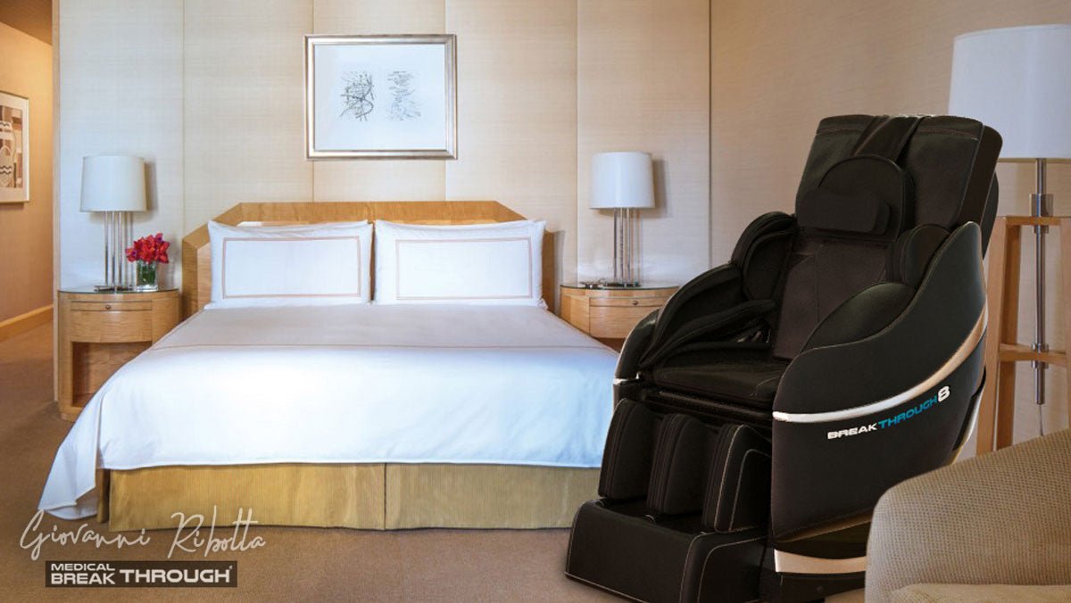 Sold out-Limited time price drop-Medical Breakthrough 8 Massage Chair with 4d Rollers and Chiropractic BodyTwist Technology™