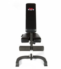 YORK FITNESS - FLEX BENCH W/LEG H/DOWN WHITE STS SERIES