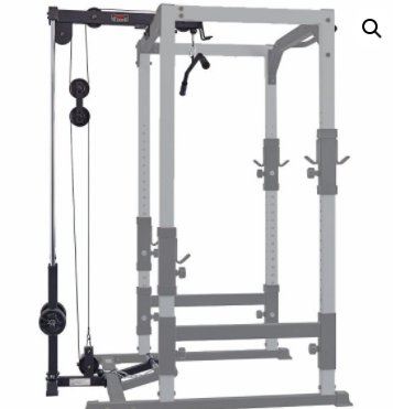 YORK FITNESS - FTS Hi / Low Pulley Option for Power Cage (with weight carriage)