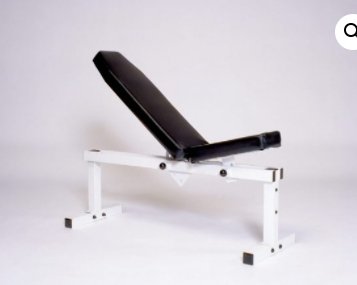 YORK FITNESS - PRO SERIES BENCH 305 FI WHITE FRONT ADJ-BACK ADJ. C/U