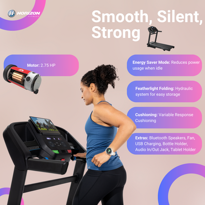 Horizon T202 @Zone Treadmill