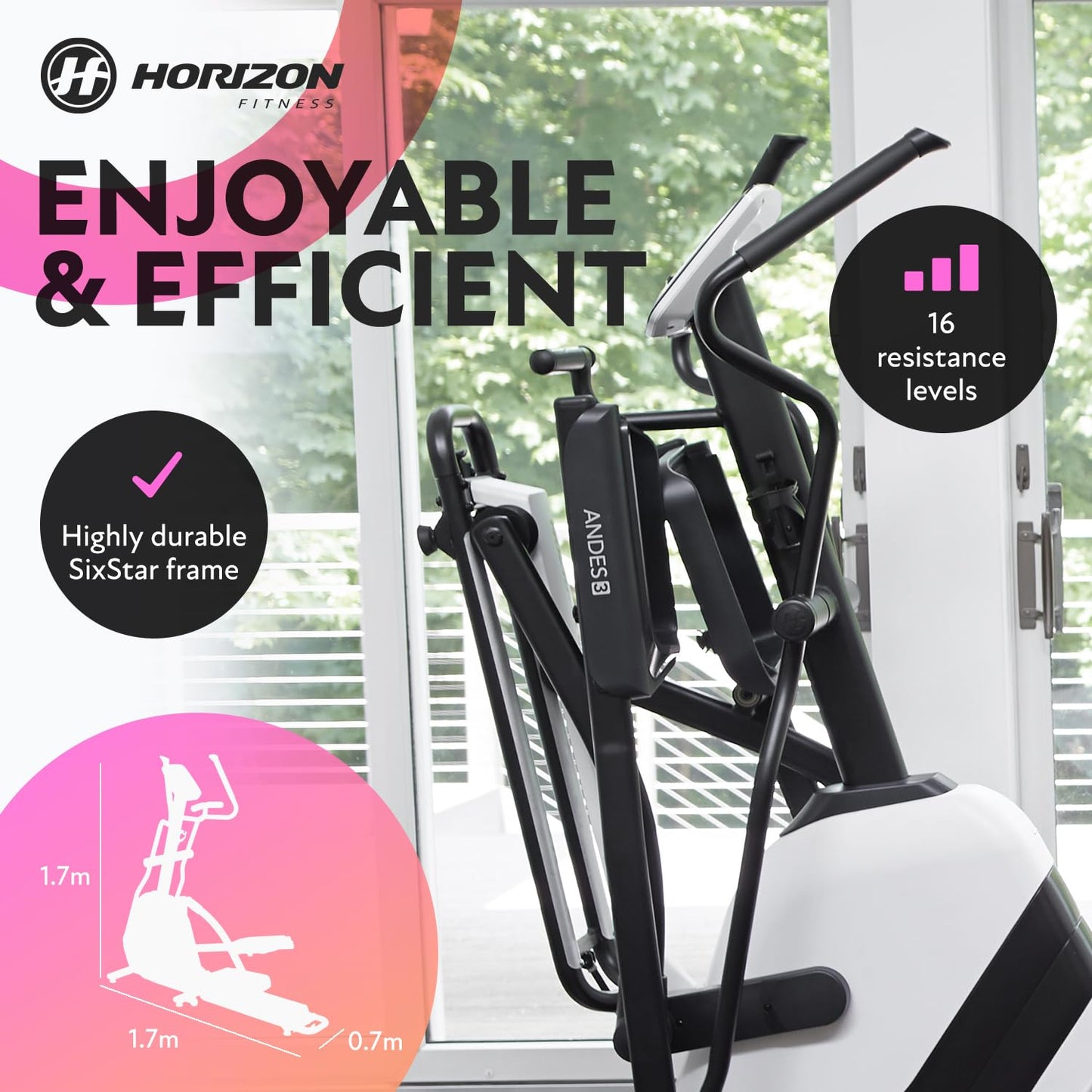 GRADE A - Horizon Elliptical Andes 3