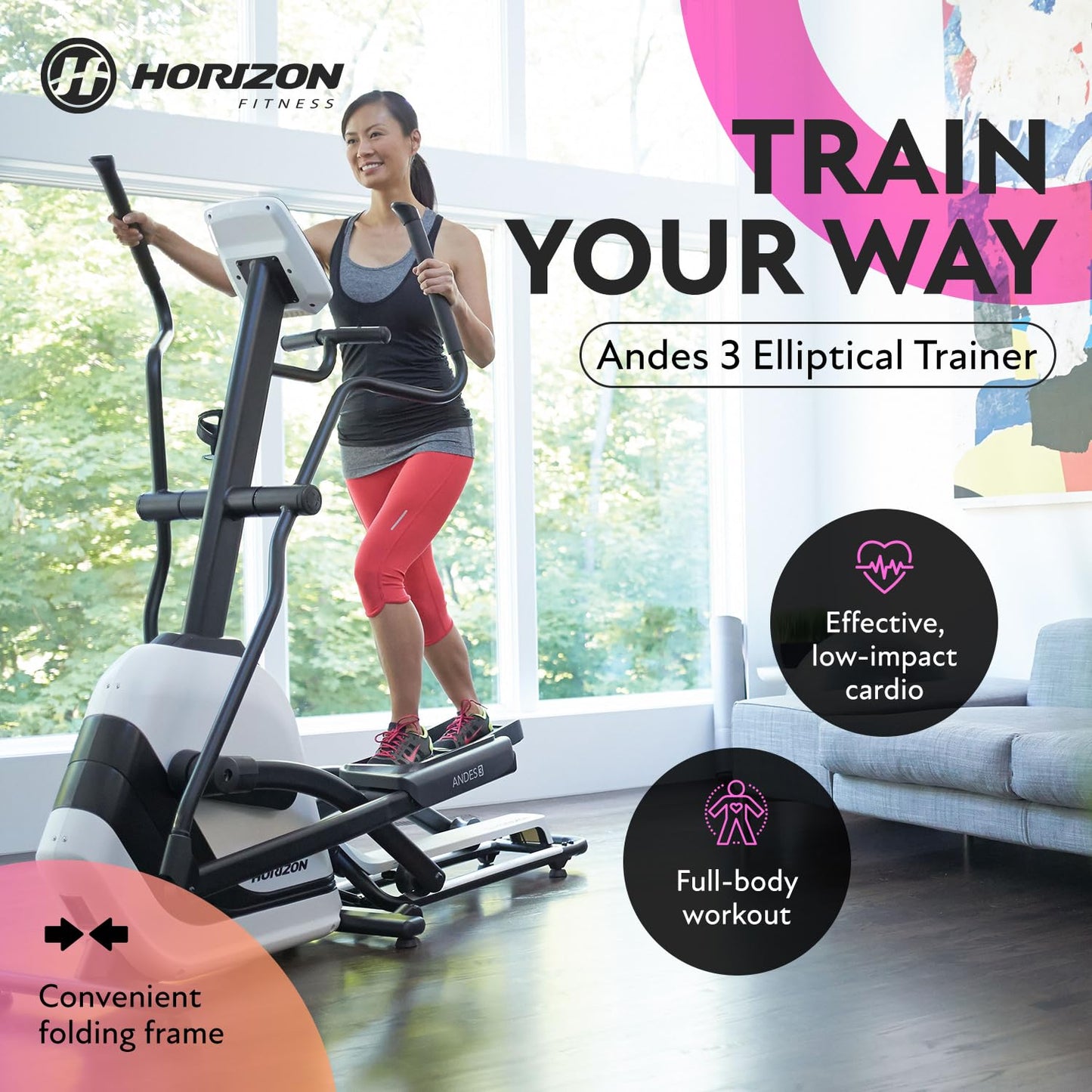 GRADE A - Horizon Elliptical Andes 3