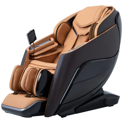 Alfine A710 Pro Spaceship II 4D Massage Chair, Full Body Zero Gravity Recliner with SL Track, Heating, and Robotic Footrest