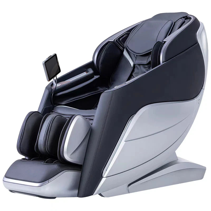 Alfine A710 Pro Spaceship II 4D Massage Chair, Full Body Zero Gravity Recliner with SL Track, Heating, and Robotic Footrest