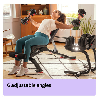 BowFlex 552i Adjustable Dumbbells (Pair) & 5.1s Bench Bundle