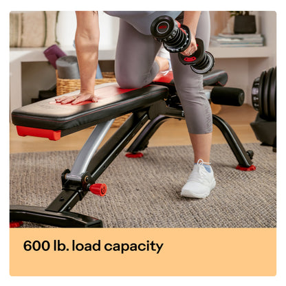 BowFlex Gym Bundle - 552i Adjustable Dumbbells (pair) x BowFlex Rack x 5.1s Bench