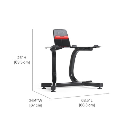 BowFlex 1090i Adjustable Dumbbell Pair with BowFlex Stand
