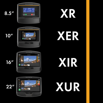 Matrix E50 Elliptical with Console Options (XR ,XER, XIR, XUR)
