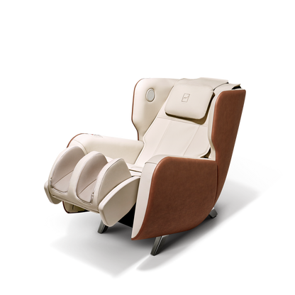 Bodyfriend FAMILIE Massage Recliner With Ottoman Flip, Bluetooth Speakers And Heat