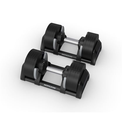 Horizon Adjustable Dumbbells Pair 2 - 20kg
