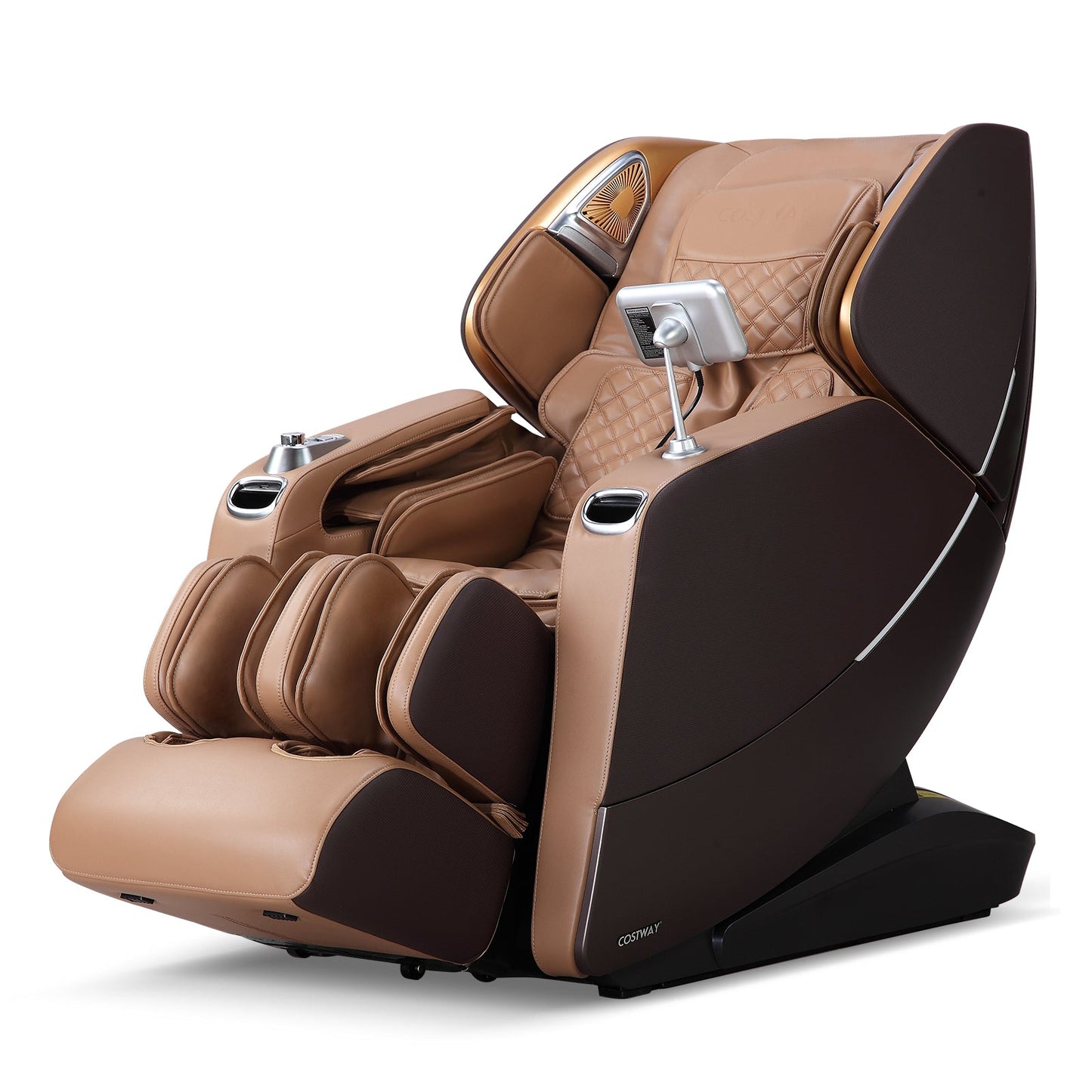 Costway-SL Track 3D Full Body Massage Chair, Zero Gravity-Active Thai Stretch, Chiro Twist, 3D foot Massage-Jl10030 Fully Loaded