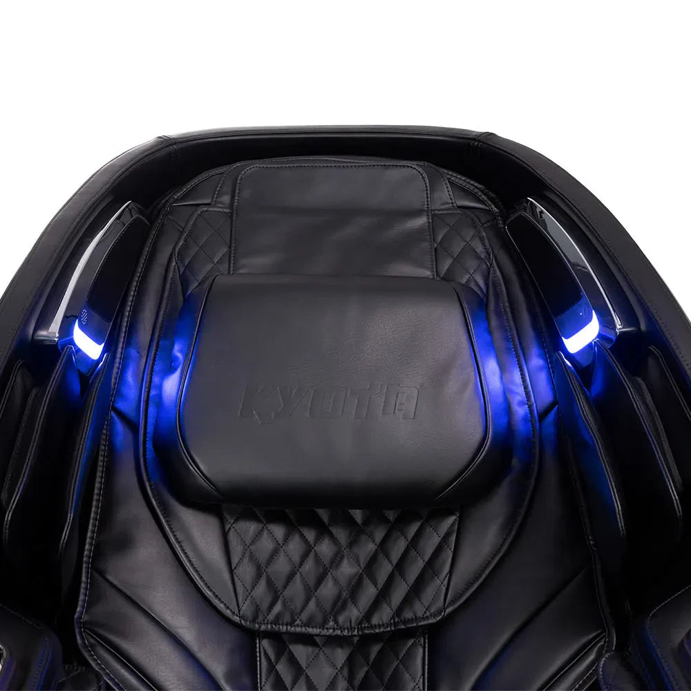 Kyota Nokori Luxury 7D  Dual Action Roller, Hybrid Stretch, Touch Screen, Fully Loaded  Full Body Massage Chair