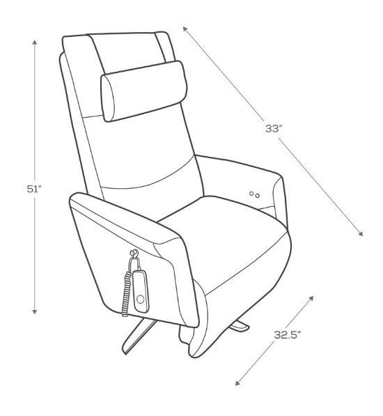 Demo - Human Touch - Circa Zero Gravity Therapeutic Chair with Air Massage & Heat