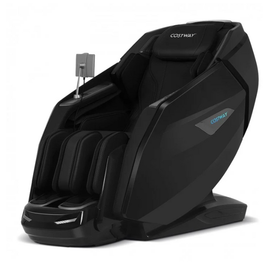 Demo unit -2025 Model-Costway- Kenzo-Premium 4D+3D Dual Roller System Hybrid Flex Track Zero Gravity Full Body Massage Chair w/ Heart Rate Monitor,Fragrance Therapy, Waist & Calf Heater, Calves & Foot Rollers, Thai Stretch, Voice Control