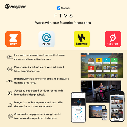 GRADE A - Horizon 5.0AT @ Zone Treadmill