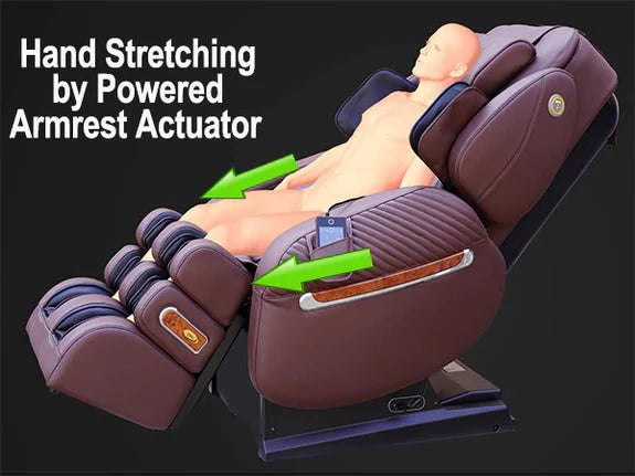 *FLOOR MODEL DEMO UNIT*MEGA SALE-American Made-I9 MAX 'SPECIAL EDITION', 6D Medical Massage Chair with Chiropractic Twist, MADE WITH REAL LEATHER