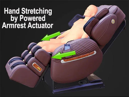 *FLOOR MODEL DEMO UNIT*MEGA SALE-American Made-I9 MAX 'SPECIAL EDITION', 6D Medical Massage Chair with Chiropractic Twist, MADE WITH REAL LEATHER