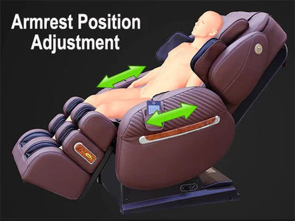 *FLOOR MODEL DEMO UNIT*MEGA SALE-American Made-I9 MAX 'SPECIAL EDITION', 6D Medical Massage Chair with Chiropractic Twist, MADE WITH REAL LEATHER