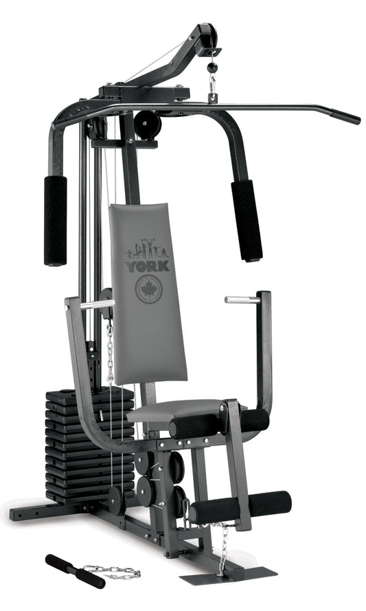 Sale-YORK FITNESS - York 7240 Multi Gym-240 Pounds