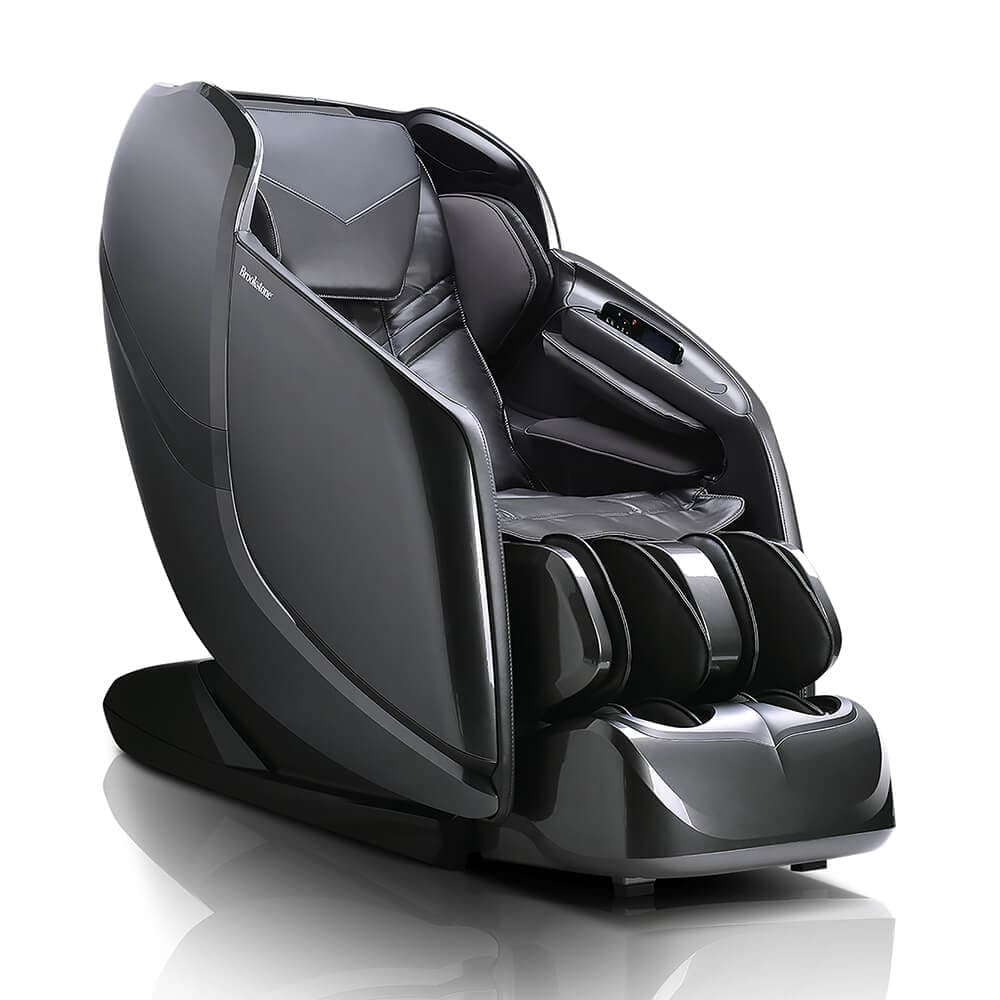 Brookstone-3D L Track Massage Chair With 3D Foot Massage.