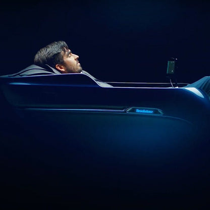 -Mega Sale-Brookstone Mach IX Variable 4D L track with Touch Screen, Brushless Motor Massage Chair